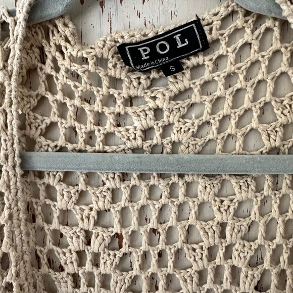 POL CROCHET FRINGE BOHO VEST - Picture 3 of 3